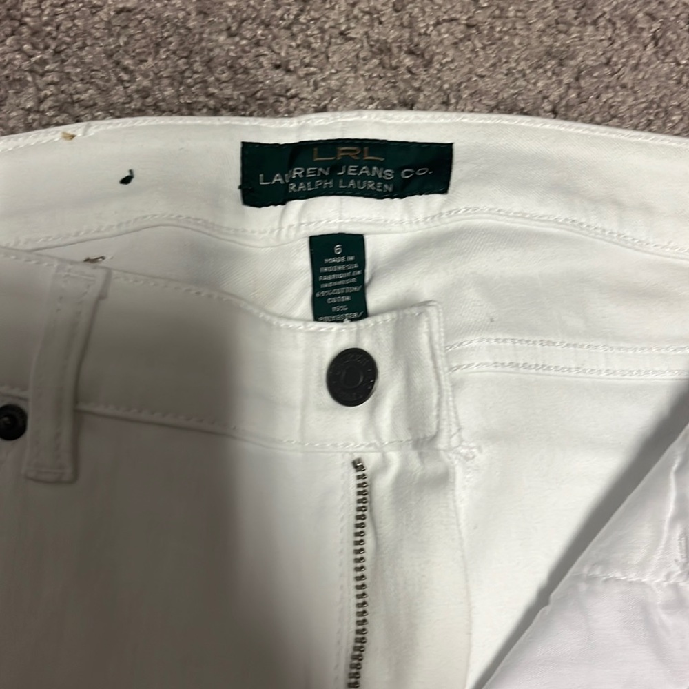 White jeans
